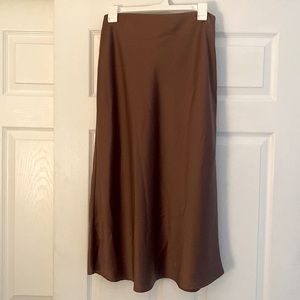 Satin Slip Skirt
